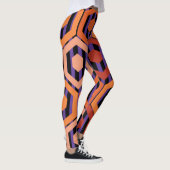 Leggings Hexagons d'Halloween (Droite)