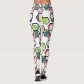 Leggings Hexagons filetés (Dos)