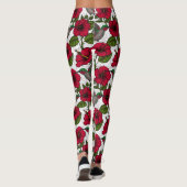 Leggings Hibiscus et colibris (Dos)