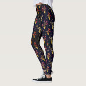 Leggings Hibiscus Floral à l'écran (Gauche)