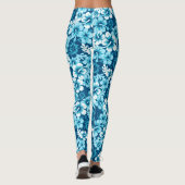Leggings hibiscus floral surf (Dos)