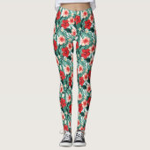 Leggings Hibiscus Flowered  (Devant)