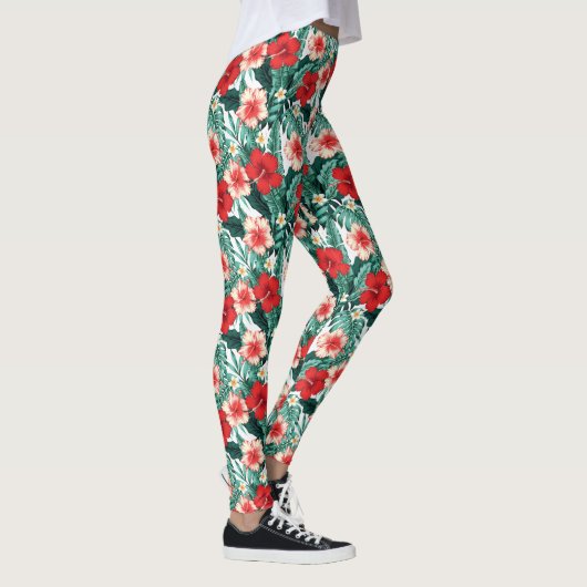 Leggings Hibiscus Flowered  (Droite)
