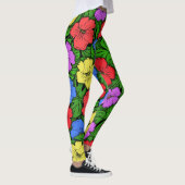 Leggings Hibiscus & Monstera #4 (Droite)