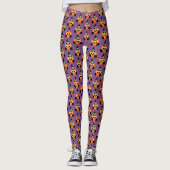 Leggings Hibou d'Halloween féminin (Devant)