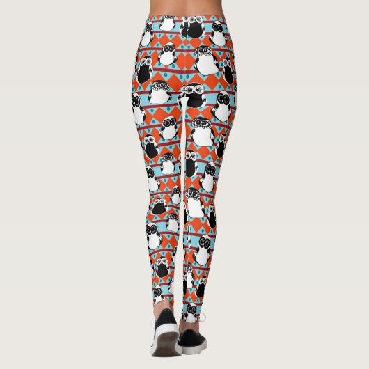 Leggings Hiboux africains (Dos)