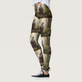Leggings "Hidden in the Bush : An Aussie Wombat in the Wild (Gauche)