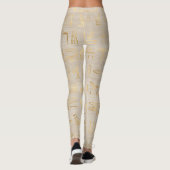 Leggings Hiéroglyphes égyptiens (Dos)