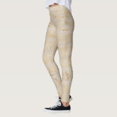 Leggings Hiéroglyphes égyptiens (Gauche)