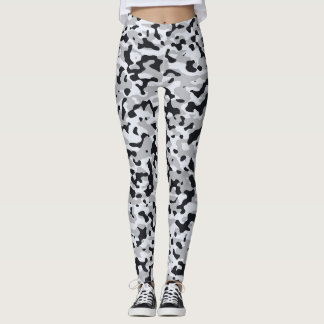 Leggings High contrast urban camouflage