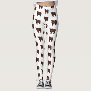 Leggings Highland cow