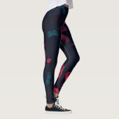 Leggings Higle de méduses immortelles (Droite)