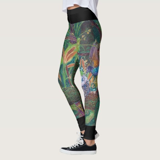 Leggings Higle des colibris (Gauche)