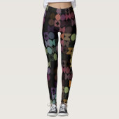 Leggings Hip demi-cercles Abstraits Fusion industrielle Art (Devant)