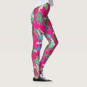 Leggings Hip hop Street Arts Motif B rose BG (Droite)