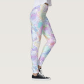 Leggings Hip Pastel Rose Violet Bleu Vert Turquoise Fils (Droite)