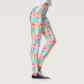 Leggings Hip Triangle Polygon Mosaic Aquarelle Motif (Droite)