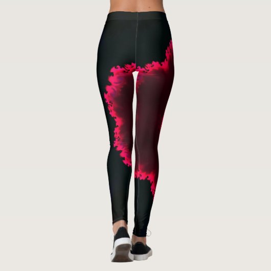 Leggings Hippie psychédélique (Dos)