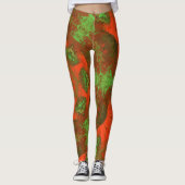 Leggings Hippie psychédélique (Devant)