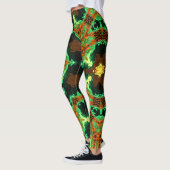 Leggings Hippie psychédélique (Gauche)