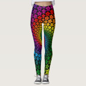 Leggings Hippie Psychédélique des années 60 | Légendes (Devant)