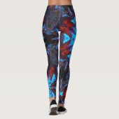 Leggings hippies psychédéliques (Dos)