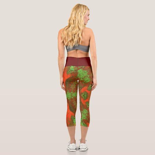 Leggings hippies psychédéliques (Verso)