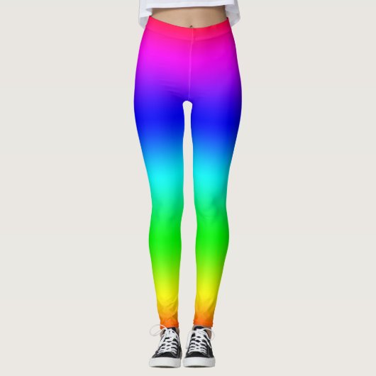 Leggings Hippy Mélange Arc-en-ciel (Devant)