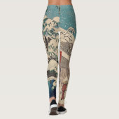 Leggings Hiroshige hiver paysage Japon pays (Dos)