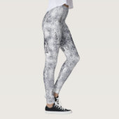 Leggings Hiver Abstrait Tree Grey Holiday (Droite)