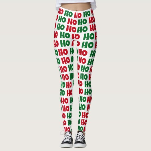 LEGGINGS HO HO HO (Devant)