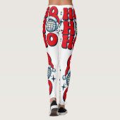 Leggings Ho ho ho joyeux noël (Dos)