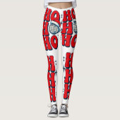 Leggings Ho ho ho joyeux noël (Devant)