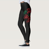 Leggings Ho Ho Ho Père Noël Sleight Vehicle (Gauche)