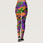 Leggings HOC Monster Parties scintillant Halloween Edition  (Dos)