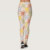 Leggings HOGWARTS™ QUIDDITCH™ Team Checker Pattern (Dos)