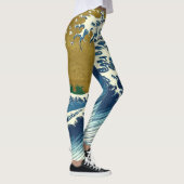Leggings Hokusai Big Wave Japon Art japonais (Droite)