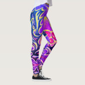 Leggings Holly Leaf et Berry coloré (Droite)