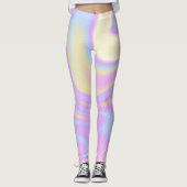 Leggings Holographique Iridescente colorée (Devant)