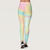 Leggings Holographique Pastel Arc-en-ciel (Dos)