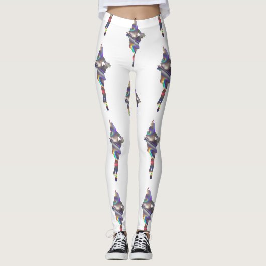 leggings holographiques (Devant)