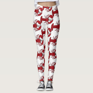 Leggings Homard rouge Thunder_Cove du Maine