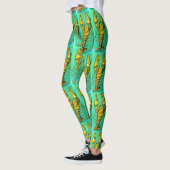 Leggings homards du Maine sur le vert (Gauche)