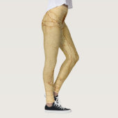 Leggings Homme vitruvien par Leonardo Da Vinci (Droite)