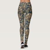 Leggings Honeysuckle William Morris couleurs terrestres cla (Dos)