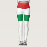 Leggings Hongrie<br><div class="desc">Drapeau de la Hongrie,  rouge blanc vert</div>