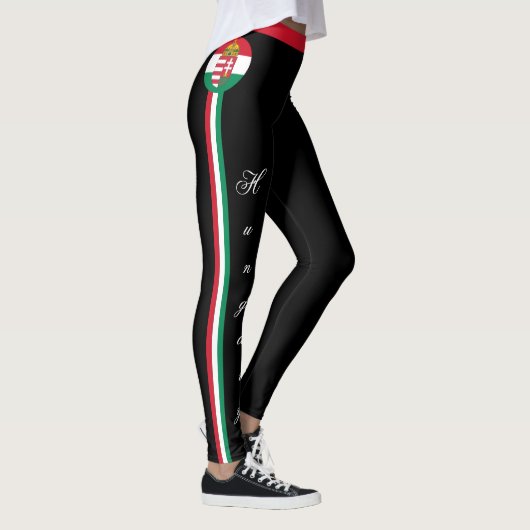 Leggings Hongrie et Hongrois Drapeau mode Voyage/Sport fans (Droite)