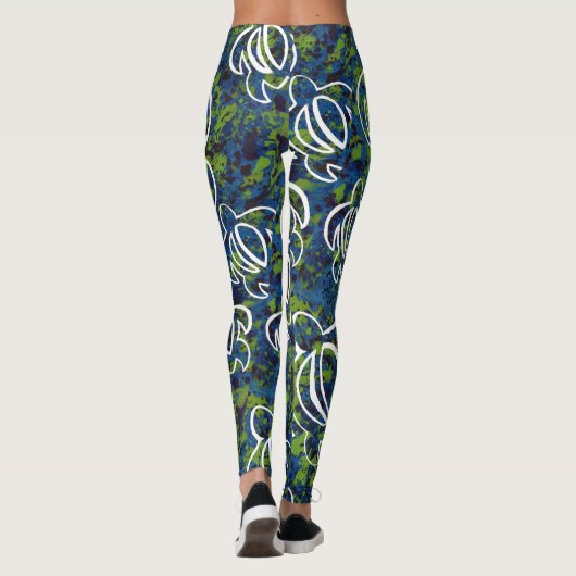 Leggings Honu bleu (Dos)