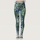 Leggings Honu bleu (Devant)