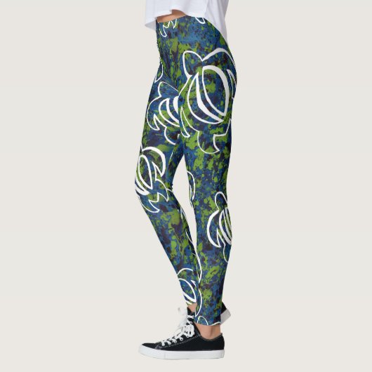 Leggings Honu bleu (Gauche)